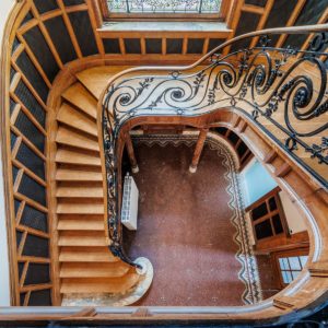 Maison Dosin escalier dessus