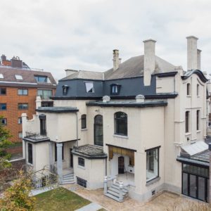 Maison Dosin vue aérienne arrière